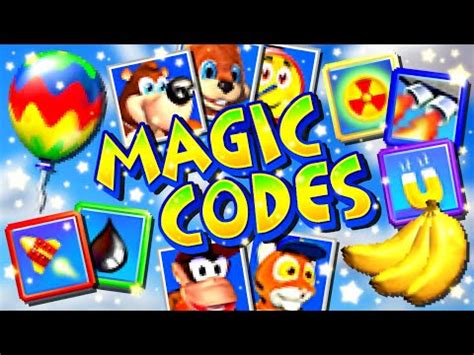 diddy kong racing n64 magic codes